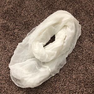 NWOT sheer infinity scarf